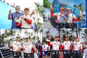 TOYOTA GAZOO Racing Thailand แทคทีมขึ้นโพเดียมแชมป์สนาม TSS 2024ที่บางแสน